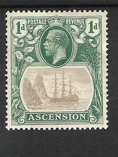 ASCENSION SHORT SET 1924 Incl Torn Flag Variety