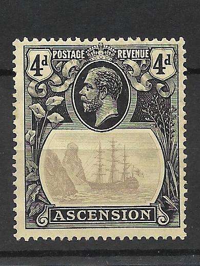 ASCENSION SHORT SET 1924 Incl Torn Flag Variety