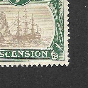 ASCENSION SHORT SET 1924 Incl Torn Flag Variety