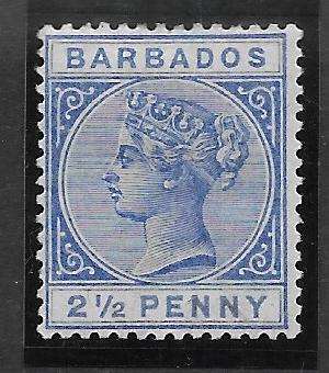 BARBADOS SG 93/94 CV R2800   WM Crown CA