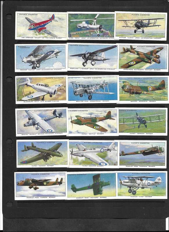 CIGARETTE CARDS FULL ALBUM