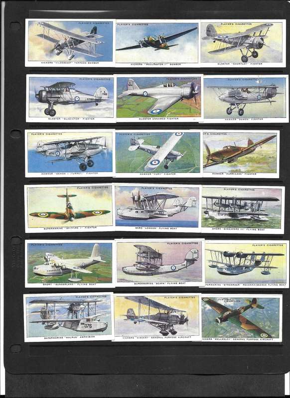 CIGARETTE CARDS FULL ALBUM