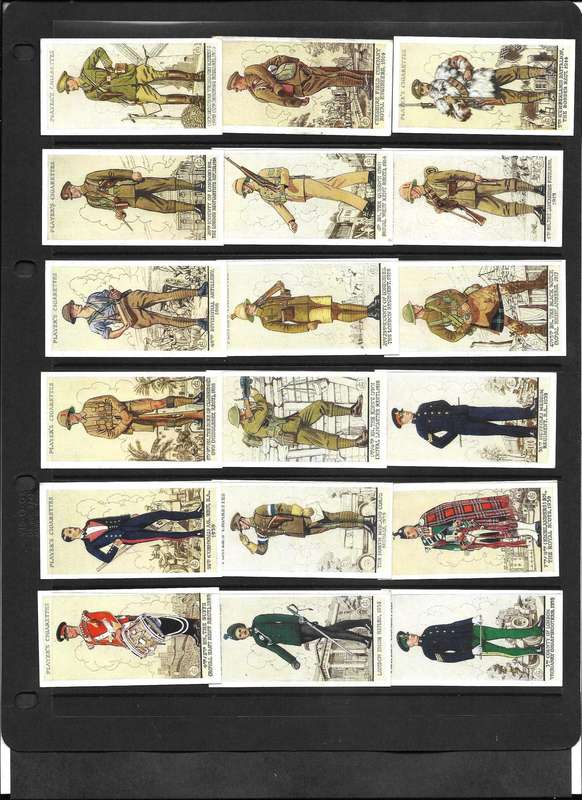 CIGARETTE CARDS FULL ALBUM