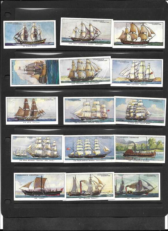 CIGARETTE CARDS FULL ALBUM