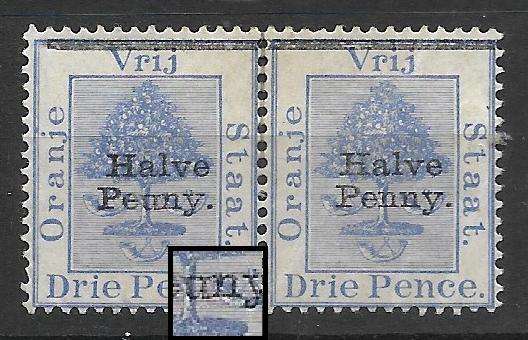ORANGE FREE STATE  SACC45b PEUNY variety IN A PAIR!!