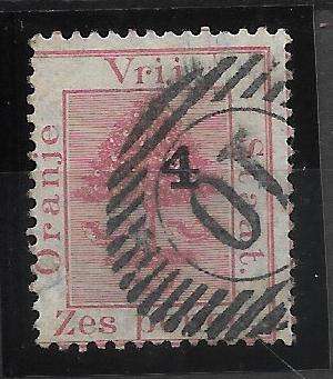 ORANGE FREE STATE Complete Set of FOUR Overprinted                                    C/V R5 800-00