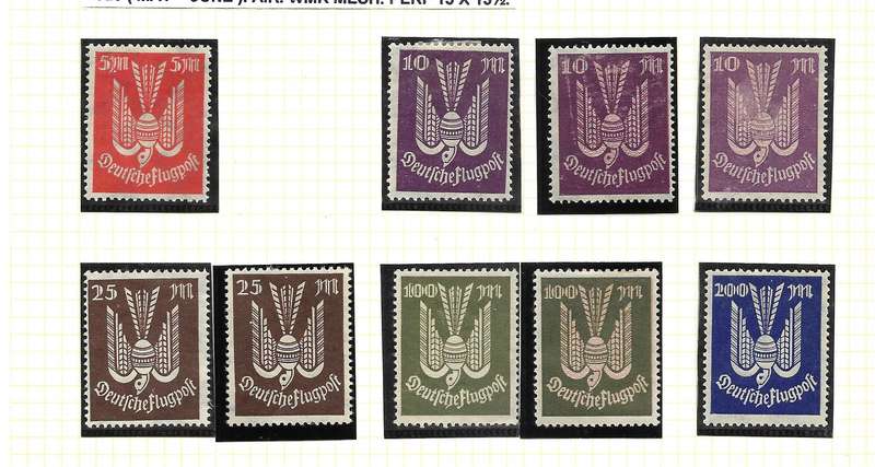 DEUTSCHES  REICH  EARLY 1923 (LISTING 7)