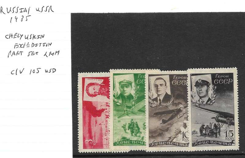 RUSSIA -Dealer Stock cards