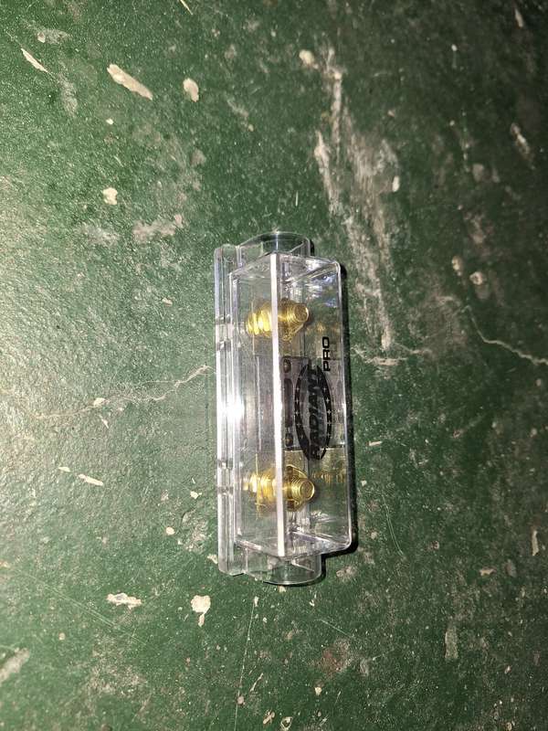 0 Gauge fuse and fuse block