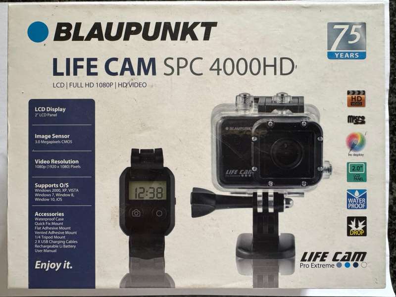 BLAUPUNKT LIFE CAM SPC 4000 HD (LCD) (FULL HD 1080P)