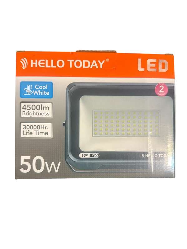LED Flood Light 50W - 4500lm and 30000hr Lifetime (CLEARANCE SALE)