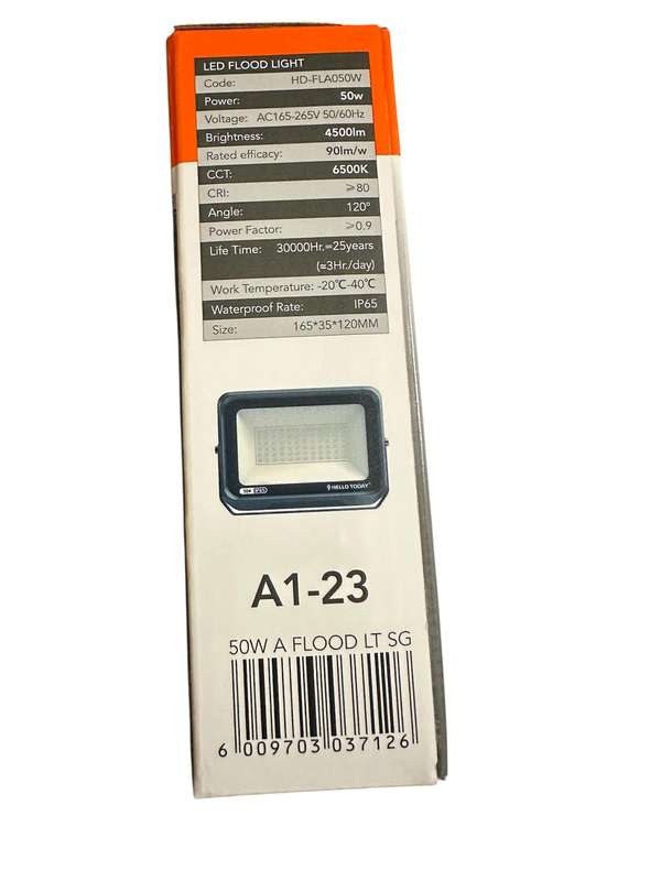 LED Flood Light 50W - 4500lm and 30000hr Lifetime (CLEARANCE SALE)