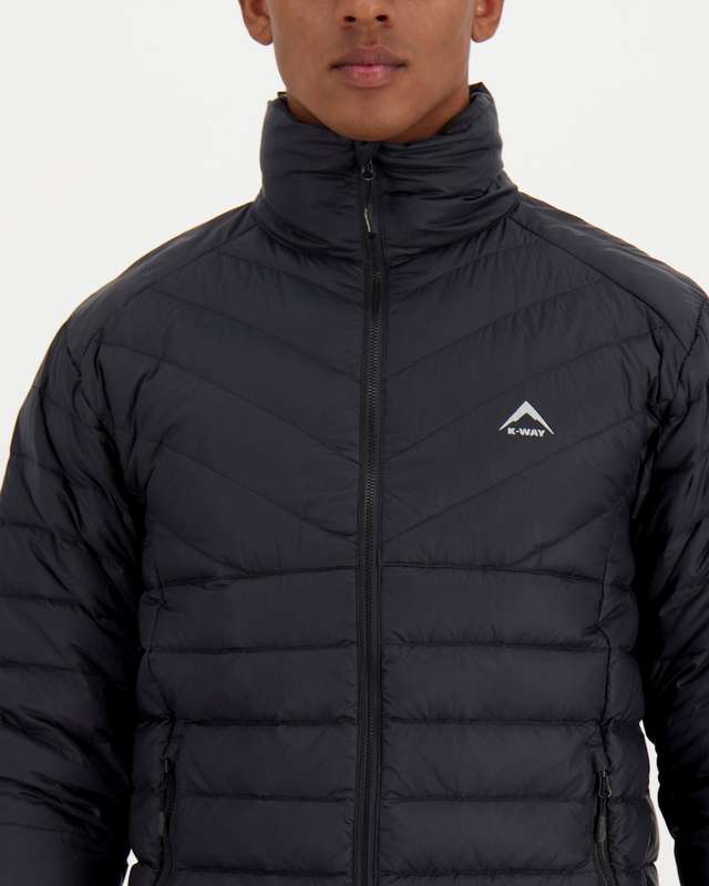 K-Way Men's Doug Down Jacket BLACK (SIZE - 3XL)