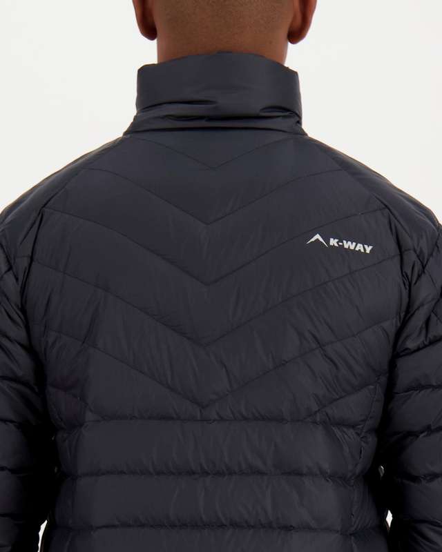 K-Way Men's Doug Down Jacket BLACK (SIZE - 3XL)