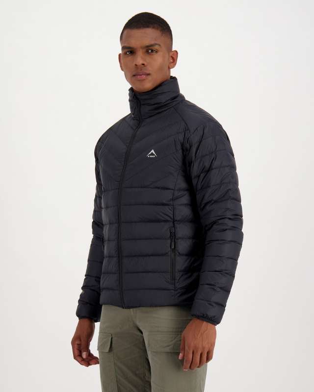 K-Way Men's Doug Down Jacket BLACK (SIZE - 3XL)