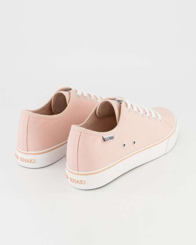 100% Original OLD KHAKHI Women's Kelsey Sneaker (SIZE- 5) (COLOUR - LIGHT PINK)