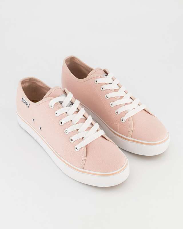 100% Original OLD KHAKHI Women's Kelsey Sneaker (SIZE- 5) (COLOUR - LIGHT PINK)