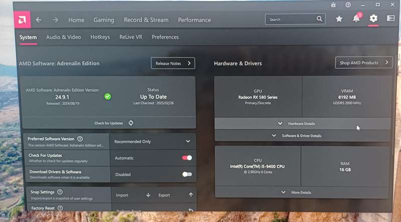 9th Gen - 6 cores Gaming Computer with over 2TB storage