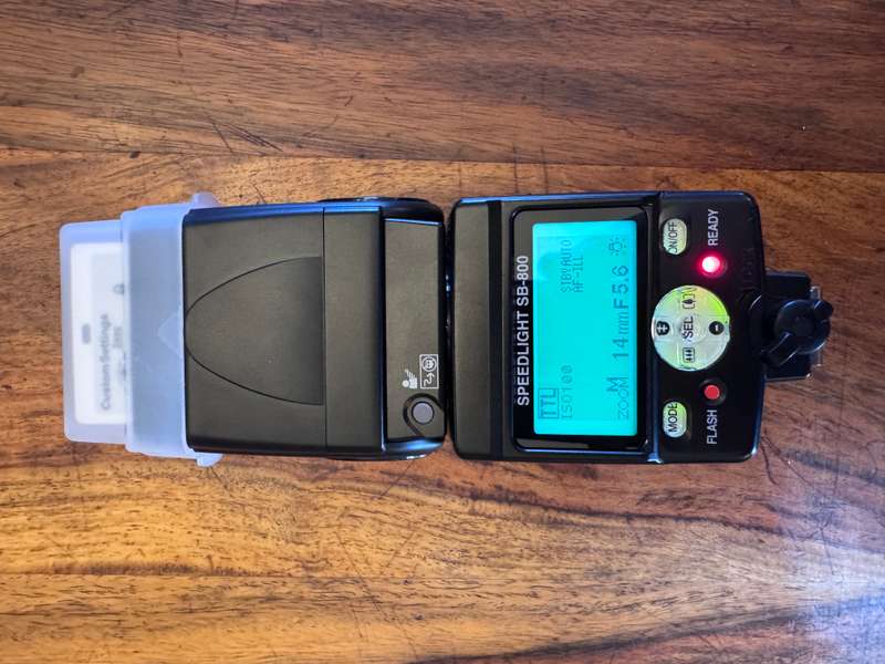 Nikon SB 800 flash