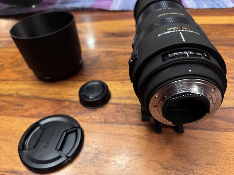 Sigma Zoom Lens 150-500mm 5-6.3 APO HSM