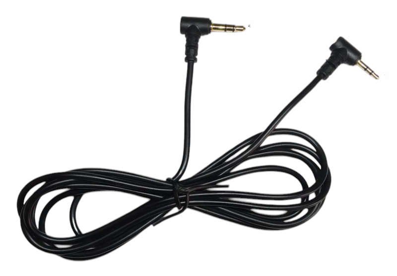 Repeater cable for 2 way radios (3.5mm-2.5mm connector)