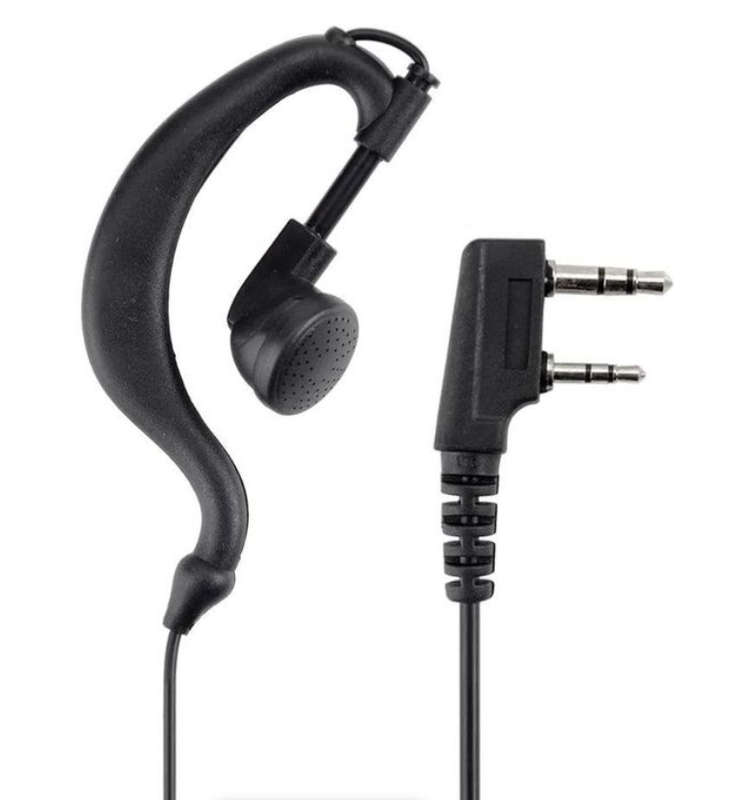 Earpiece Headset for 2 way radio (K Plug)