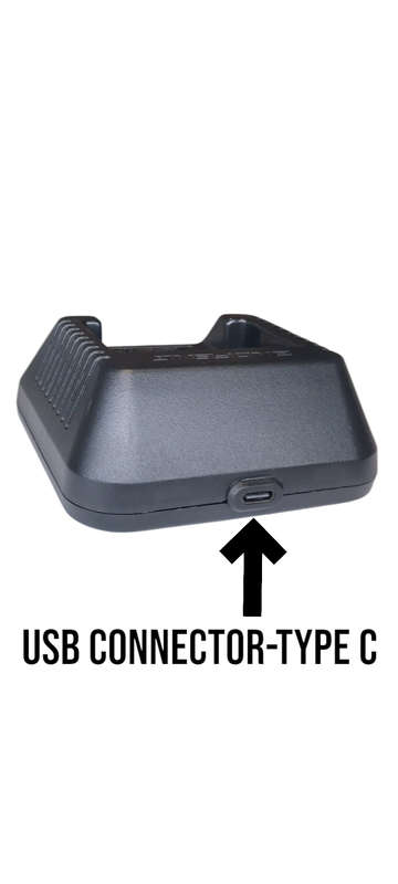 TYPE C- desktop charging cradle for Baofeng UV5R radio