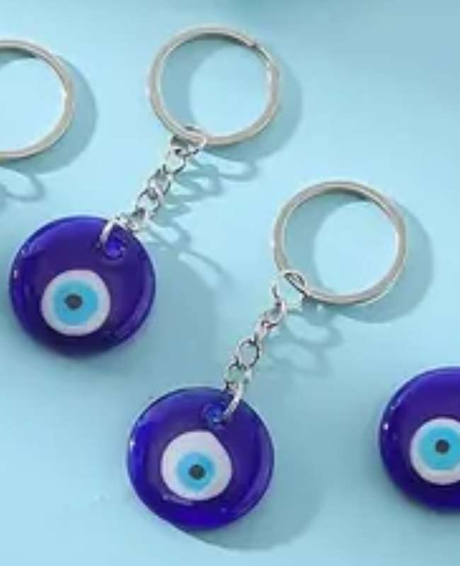 Evil eye key chain