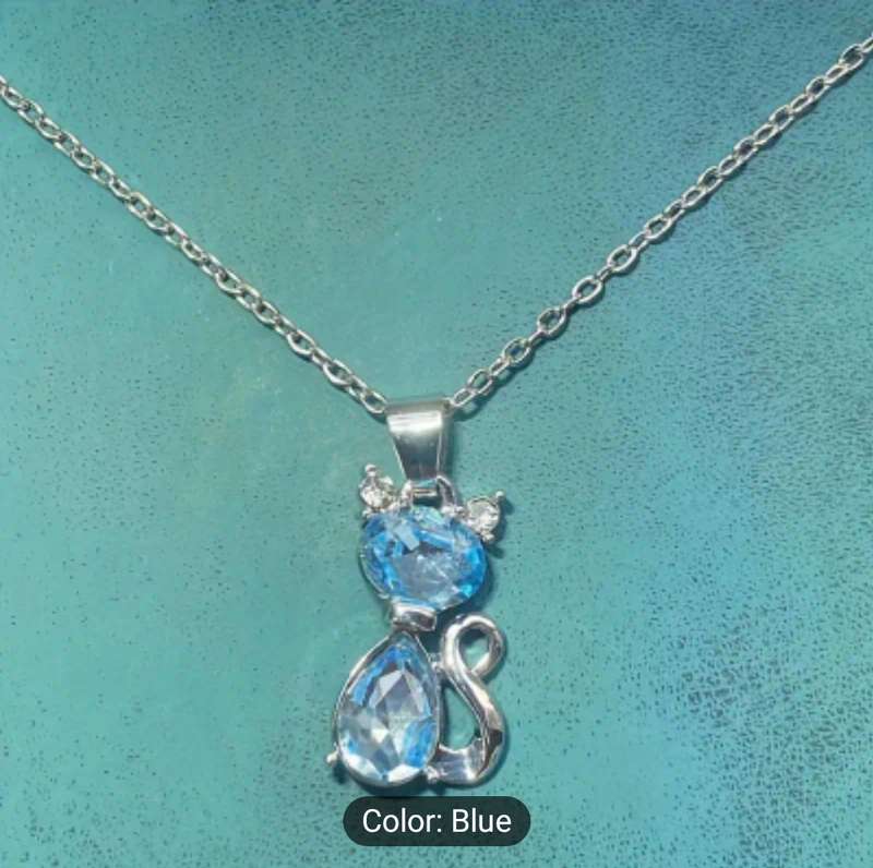 Necklaces Cat Pendant