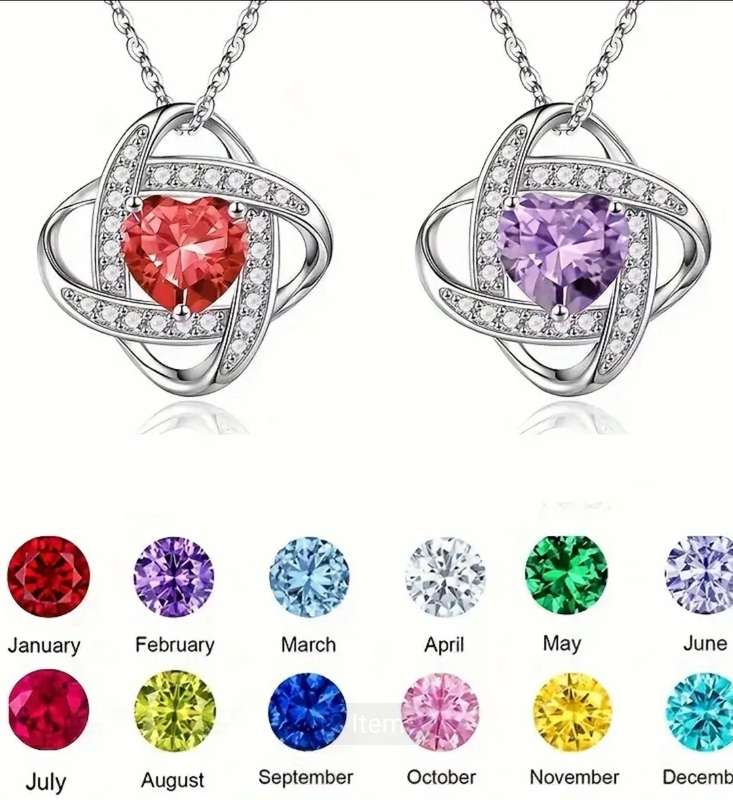 Birth Stone Necklaces