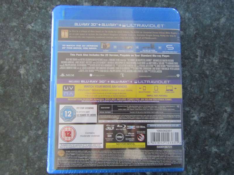 The Hobbit: An Unexpected Journey (3D Blu-ray + Blu-ray)
