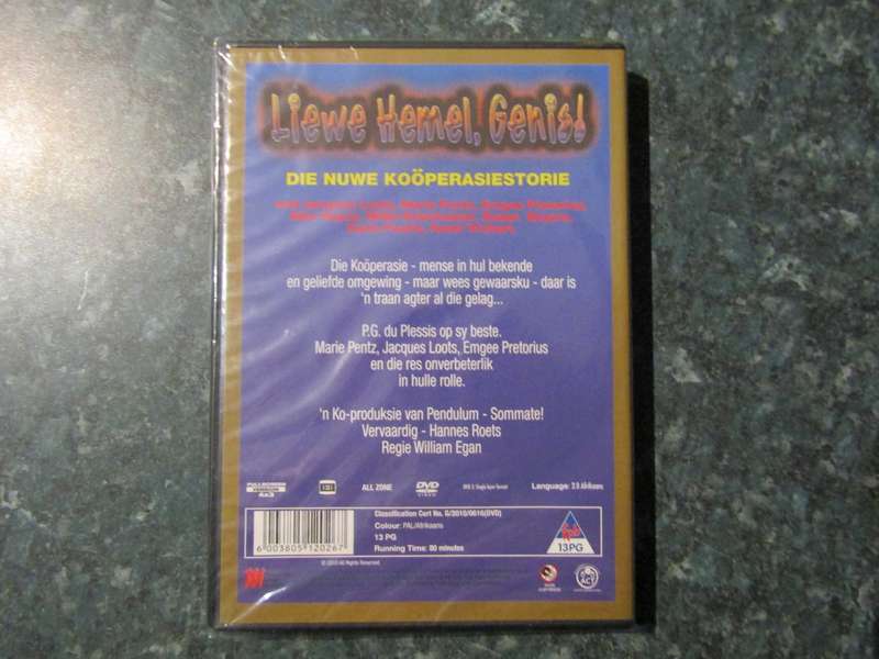Liewe Hemel, Genis! (DVD)