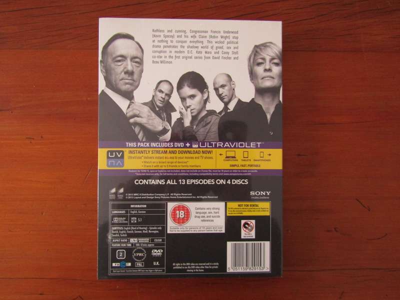 House of Cards: The Complete First Season (DVD)