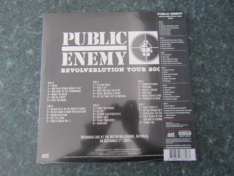 Public Enemy - Revolverlution Tour 2003 (3 LP)