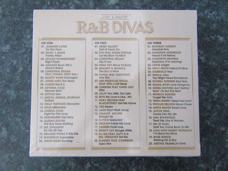 Various  Latest & Greatest R&B Divas (3 CD)