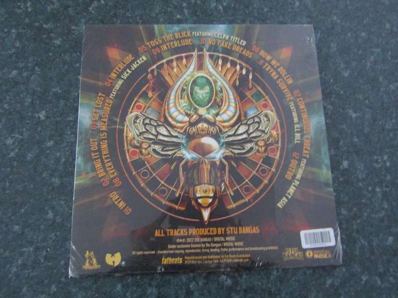 Cappadonna & Stu Bangas  3rd Chamber Grail Bars (Vinyl LP)