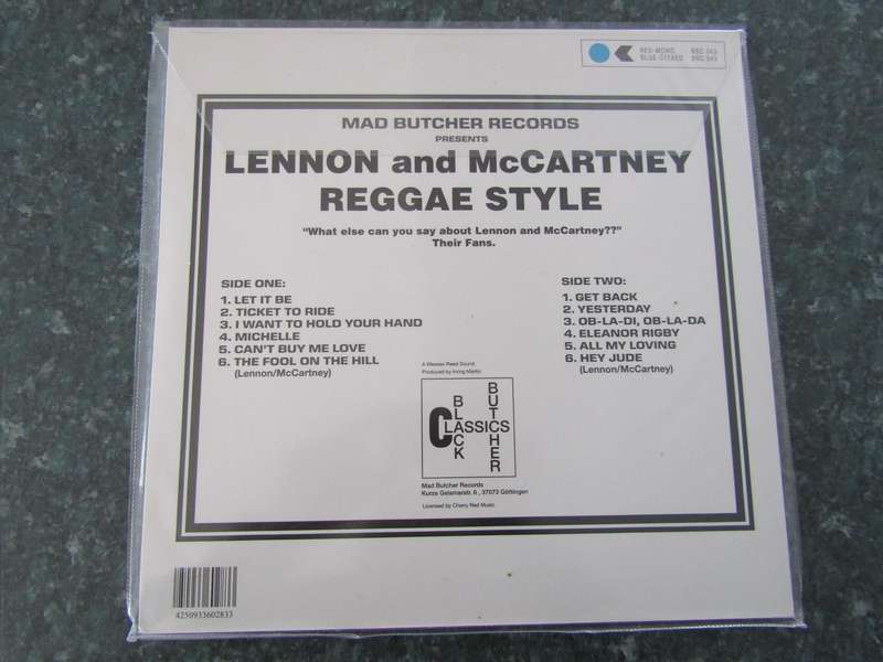 The Jamestown Sheiks - Lennon and McCartney in a reggae style (Vinyl LP)
