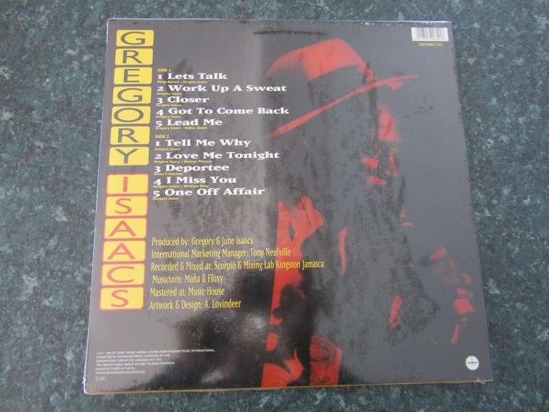 Gregory Isaacs - Work Up A Sweat (Vinyl LP)