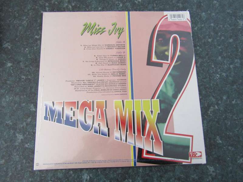 Various  Miss Ivy Mega Mix 2 (Vinyl LP)