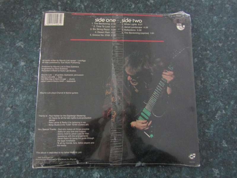 Mauritz Lotz  Six String Razor (Vinyl LP)