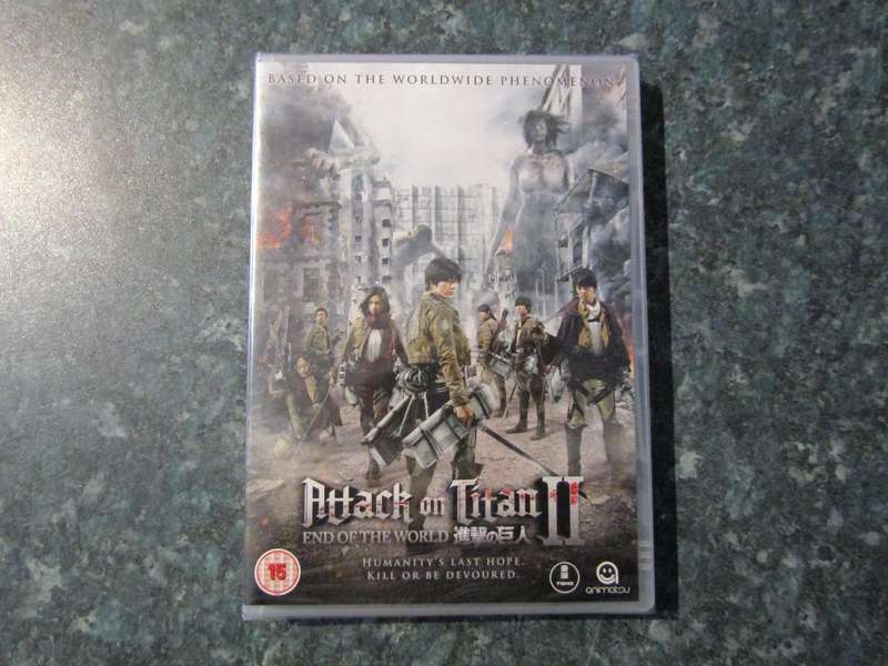 Attack On Titan: Part 2 - End of the World (DVD)