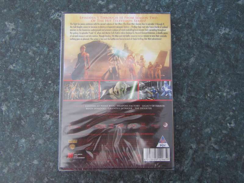 Star Wars The Clone Wars Season 2 Volume 2 (DVD)