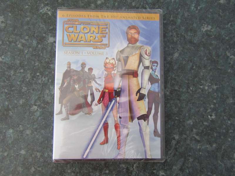 Star Wars The Clone Wars Season 1 Volume 3 (DVD)