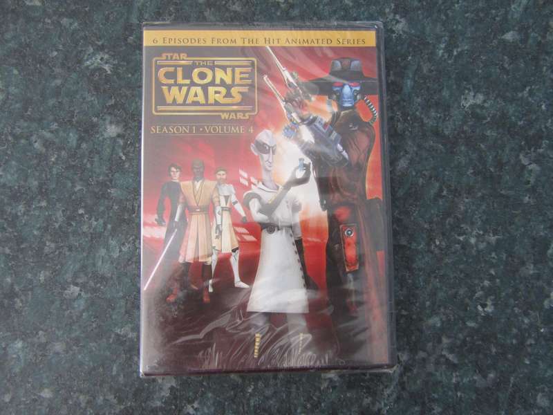 Star Wars The Clone Wars Season 1 Volume 4 (DVD)