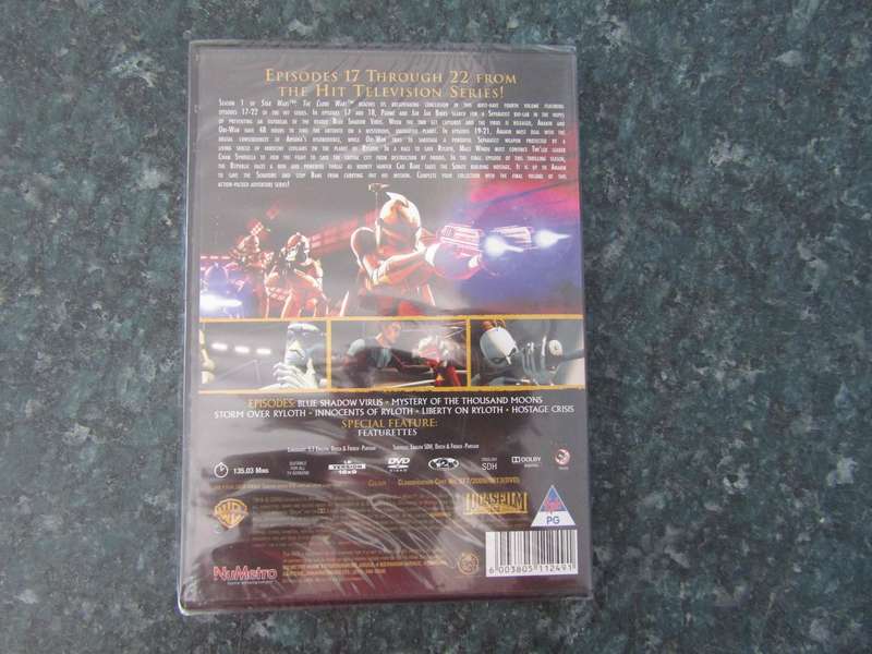 Star Wars The Clone Wars Season 1 Volume 4 (DVD)