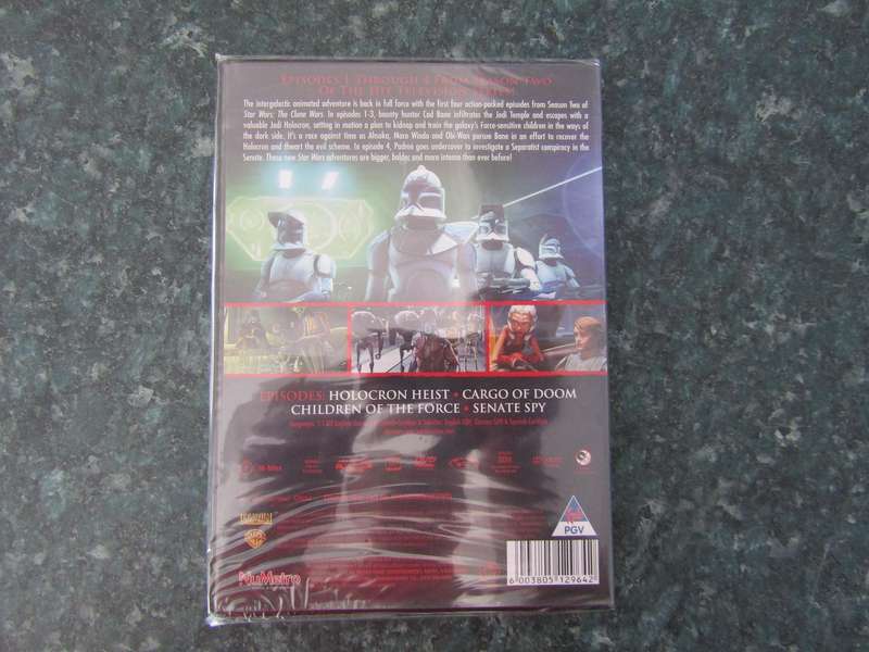 Star Wars The Clone Wars Season 2 Volume 1 (DVD)