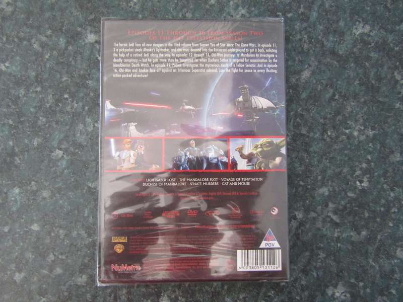Star Wars The Clone Wars Season 2 - Volume 3 (DVD)
