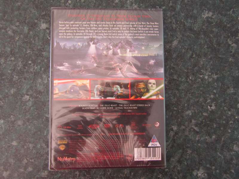 Star Wars The Clone Wars Season 2 - Volume 4 (DVD)
