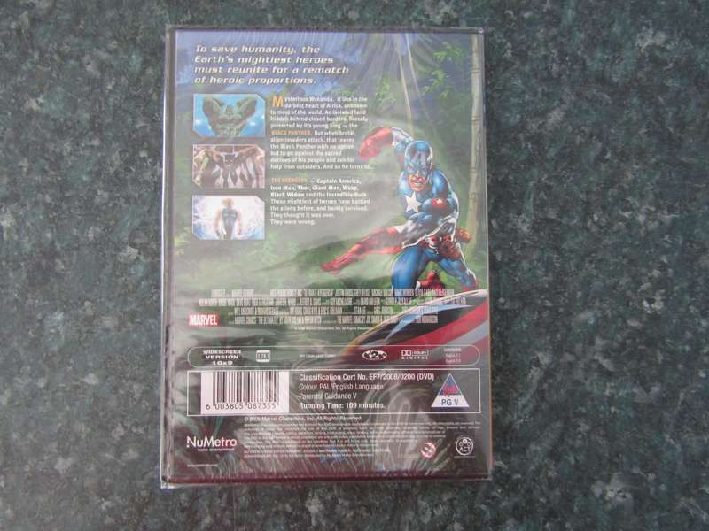 Ultimate Avengers 2 : Rise of the Panther (DVD)