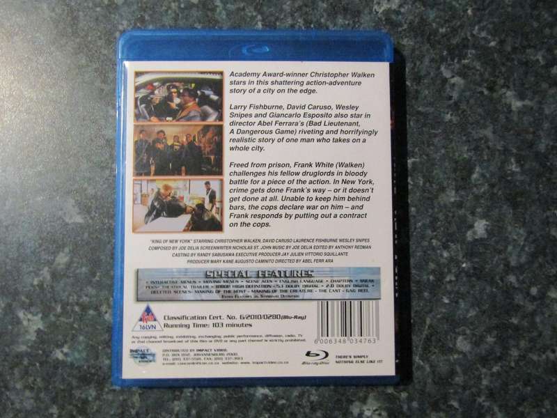 King Of New York (Blu-ray)